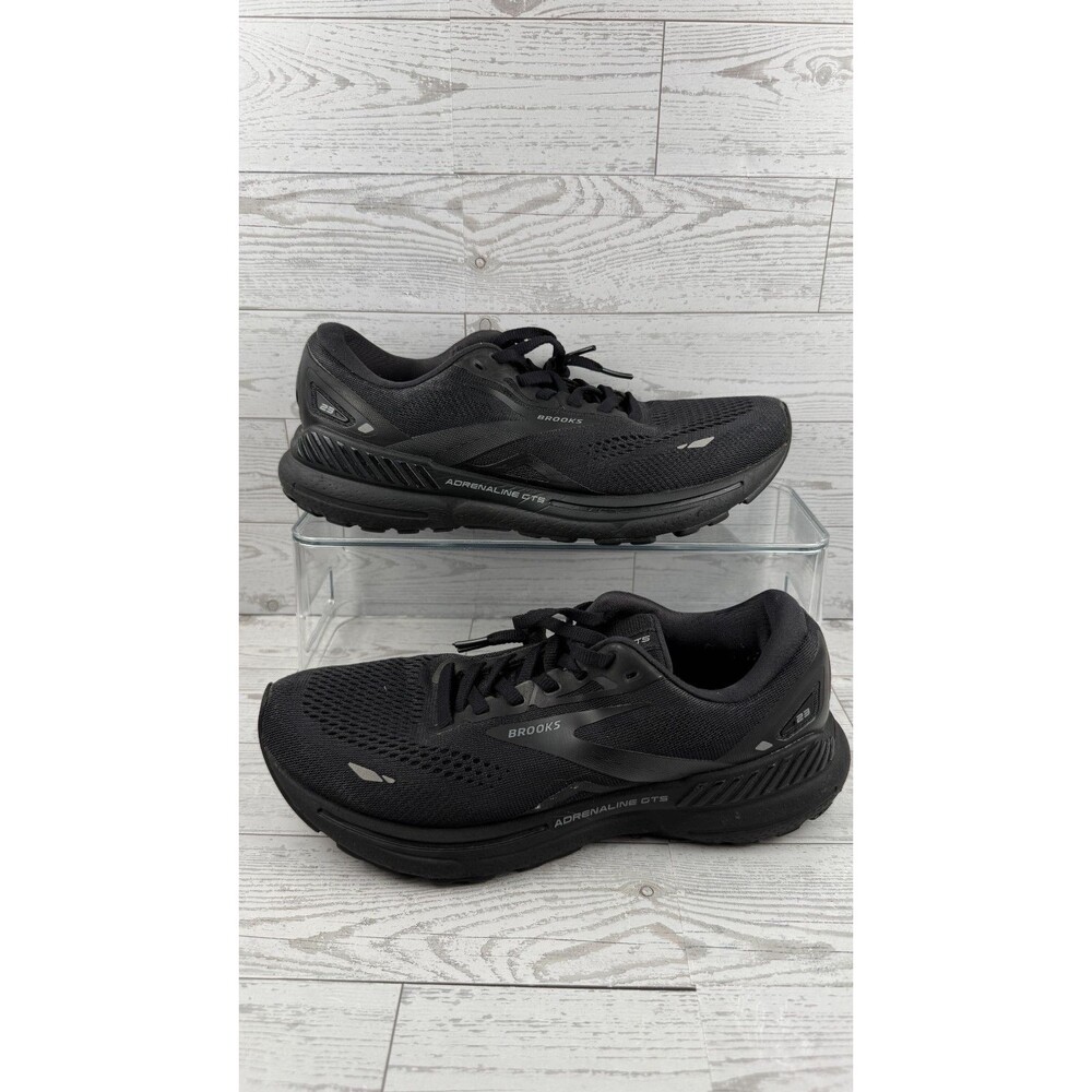 Brooks Adrenaline Gts 23 1203811B020 Black 8.5B Women Sneaker Running Shoes #969